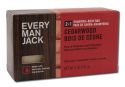 Every Man Jack Hair 2 + 1 Shampoo and Body Bar Cedarwood 5 oz