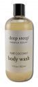 Deep Steep Body Wash Pure Coconut 17 oz