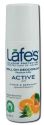 LAFES NATURAL BODYCARE Deodorant Citrus + Bergamot Roll On 3 oz