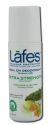 LAFES NATURAL BODYCARE Deodorant Extra Strength Roll On 3 oz
