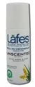 LAFES NATURAL BODYCARE Deodorant Unscented Roll On 3 oz