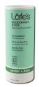 LAFES NATURAL BODYCARE Deodorant Plastic Free Stick Cedar + Lime 2.25 oz
