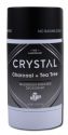 CRYSTAL Deodorant Magnesium Enriched Charcoal + Tea Tree 2.5 oz