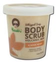 BODHI ORGANICS Whipped Soap Scrub Almond Honey 14 oz