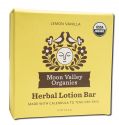 MOON VALLEY ORGANICS Herbal Lotion Bar Lemon Vanilla 1.9 oz