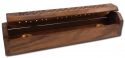 Prabhujis Gifts Incense Burners Wooden Box with Storage - Jali