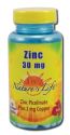 Natures Life Vitamins & Minerals Zinc 30 mg Picolinate 30 mg 100 ct