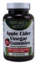NATURES VISION Herbal Supplements Apple Cider Vinegar Gummies 60 ct