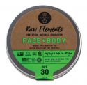 Raw Elements USA Sun Care Face and Body SPF 30 Tin 3 oz