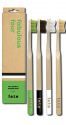 F.E.T.E. Multi Pack Bamboo Toothbrush Fabulous Four Firm 4 pk