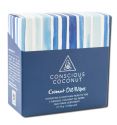 CONSCIOUS COCONUT Organic Coconut Oil Wipe Travel Pack 5 ct