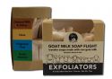 O MY! BATH AND BODY O MY! GOAT MILK TRAVELER SOAP FLIGHT Traveler Soap Flight 1.5 oz Exfoliators 8 pc