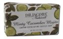 Dr. Jacobs Naturals Loofah Exfoliating Castile Bar Soap Minty Cucumber Mojito 5 oz