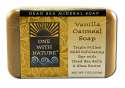 One With Nature Dead Sea Mineral Products Soap Vanilla Oatmeal 7 oz