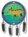 Native Visions Electrostatic Window Transparencies  Deer