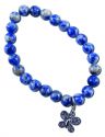 Zorbitz Inc. Art of Luck Bracelets Live Happy Live Healthy Blue Sodalite Butterfly