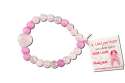 Zorbitz Inc. Pink United Bracelets Pink United Rose Quartz Bracelet-Good Luck/Pink Jade Lotus Flower
