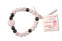 Zorbitz Inc. Pink United Bracelets Pink United Rose Quartz Bracelet-Happiness/Hematite