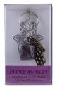 Zorbitz Inc. Jewelry And Accessories Lucky Amulet Keychain Amethyst