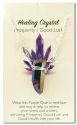 Zorbitz Inc. Healing Cyrstal Necklace Prosperity