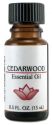 Lotus Light Pure Essential Oils Pure Essential Oils Cedarwood .5 oz