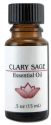 Lotus Light Pure Essential Oils Pure Essential Oils Clary Sage .5 oz