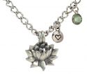 Lotus Light Pure Essential Oils Diffuser Necklace Lotus Bracelet