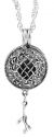 Lotus Light Pure Essential Oils Diffuser Necklace Celtic Vine Necklace