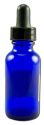 Lotus Light Pure Essential Oils Essential Oil Packaging Supplies Bottle Blue Glass w/Dropper 1 oz